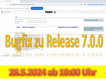 28. Mai 2024: Bugfix-Release wird ab 18:00 Uhr eingespielt